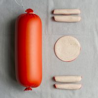 SAUCISSON AU JAMBON - +/- 10 Tranches - Prix au kg