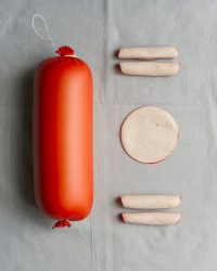 SAUCISSON AU JAMBON - +/- 10 Tranches - Prix au kg